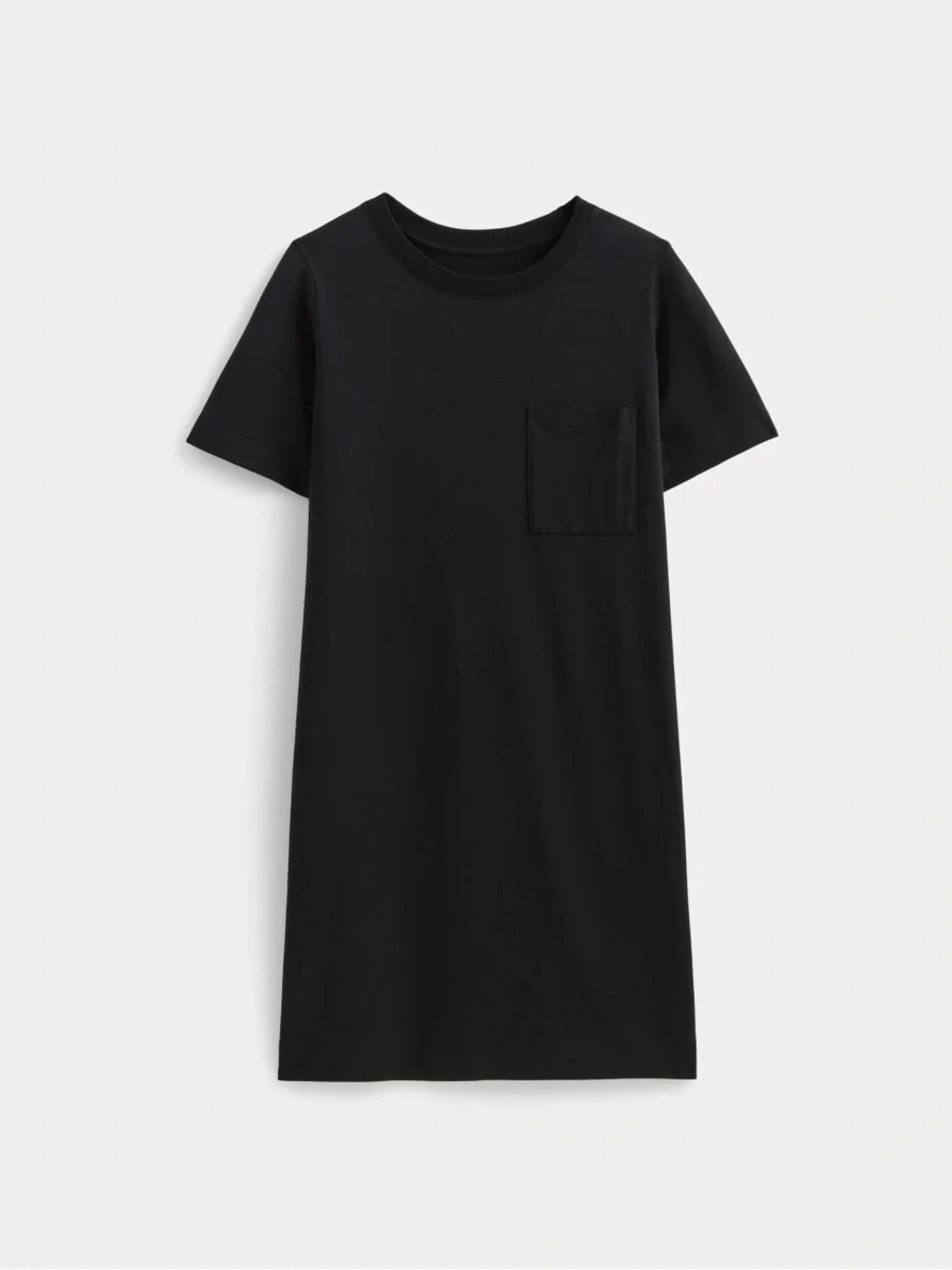 Everlane THE ORGANIC COTTON WEEKEND TEE DRESS, Black, sz XL - Picture 4 of 7